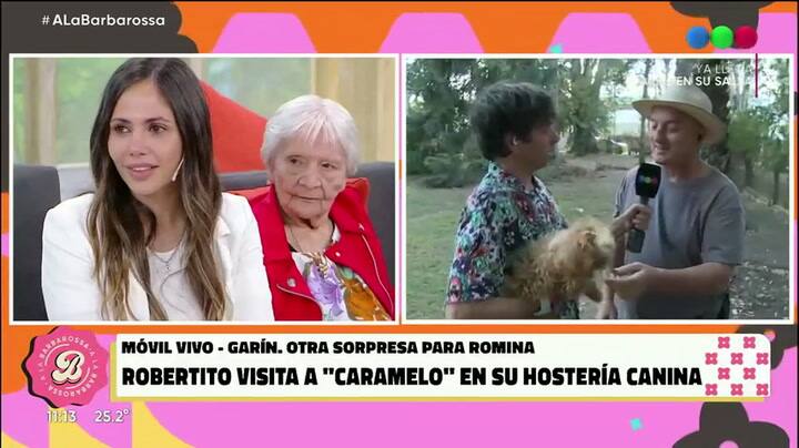Romina se enteró en vivo que está en riesgo su adopción de Caramelo