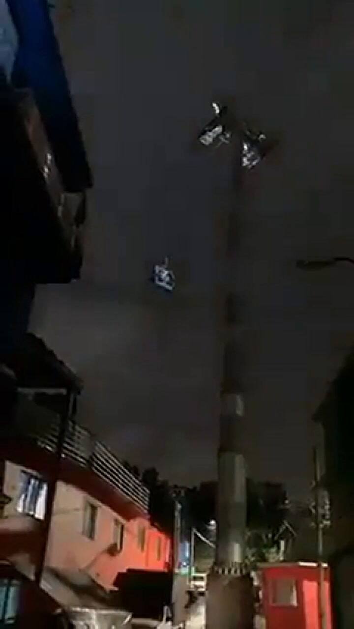 Una unidad del Cablebús quedó suspendida durante el sismo