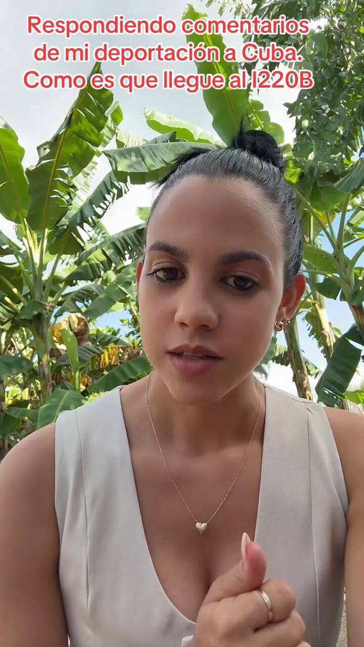 La cubana afirmó que intentó regularizarse, pero los requisitos la dejaron sin alternativas viables