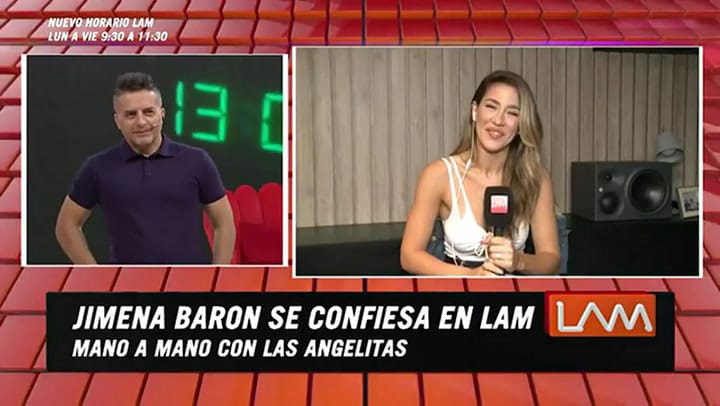 Jimena Barón explicó su inactividad en las redes sociales - Fuente: eltrece