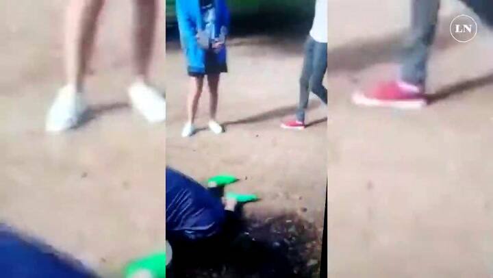 Así escapaba el conductor que atropelló y mató en Palermo