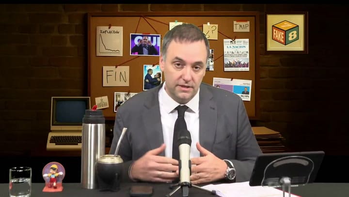 "Fake-7-8", con Manuel Adorni