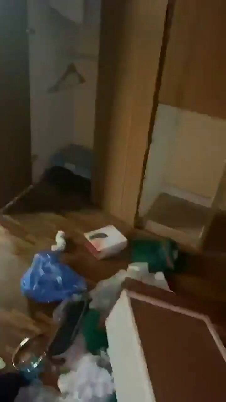 Así destrozaban la casa de Evo Morales - Fuente: Twitter