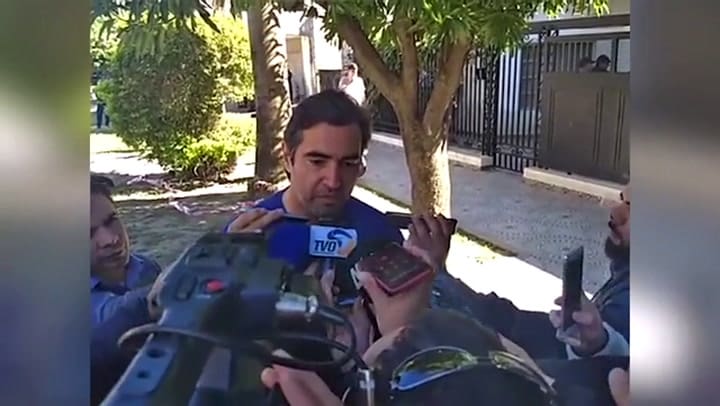 Fallecieron la mujer y el hijo del senador Naidenoff - Fuente: Télam