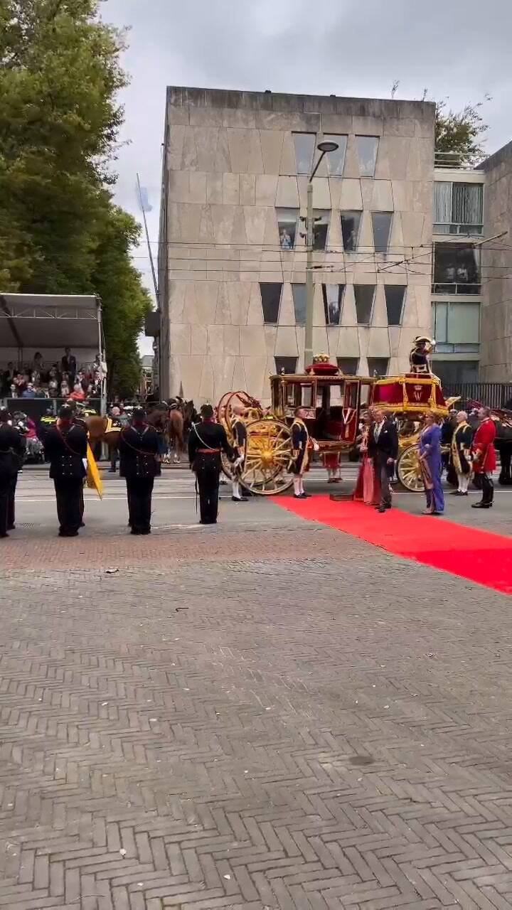 El look de Máxima en La Haya