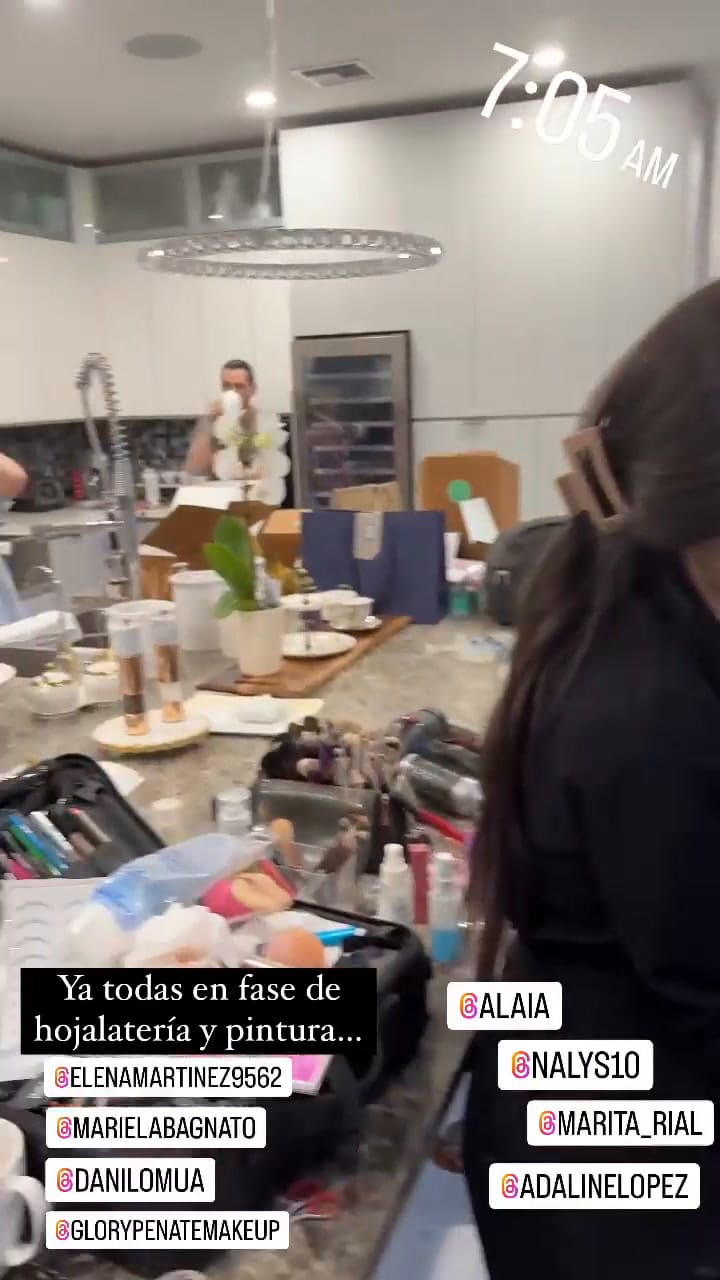 Adamari López compartió la preparación de su hija, Alaia