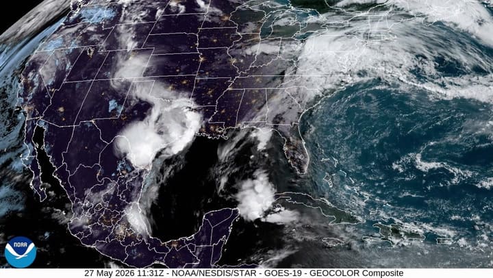 Satélite De La NOAA Hoy