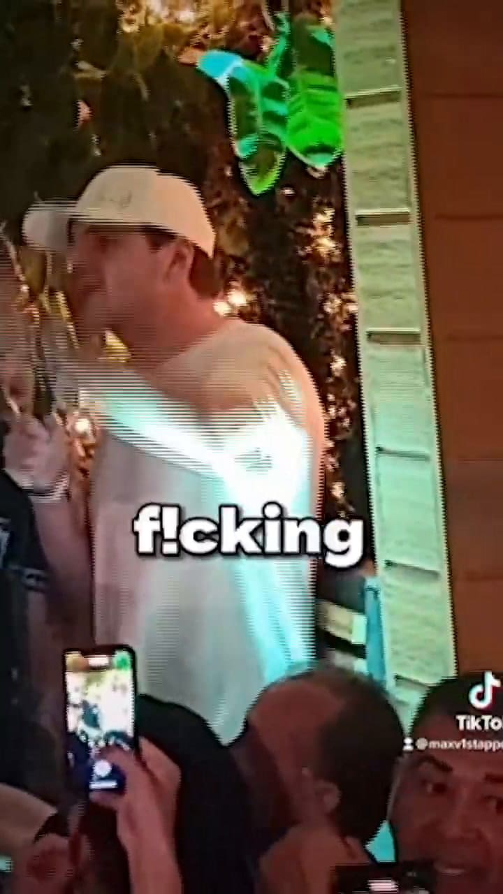 El discurso de Max Verstappen en la fiesta
