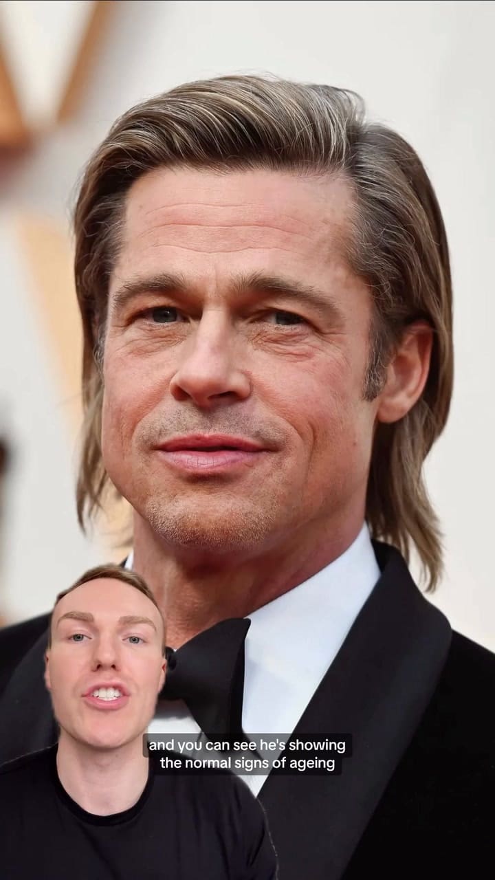 Brad Pitt's Face Transformation At 60-years-old