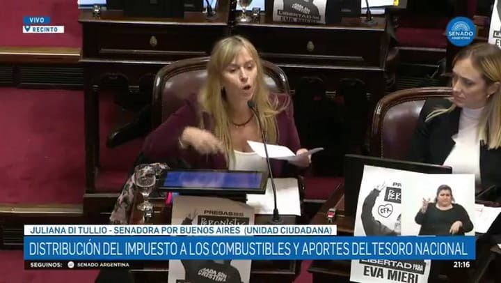 Juliana Di Tullio aseguró que denunciará penalmente a diferentes tuiteros libertarios