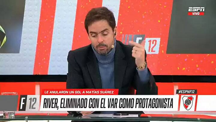 El mensaje que le envió el árbitro Roberto Tobar a Mariano Closs