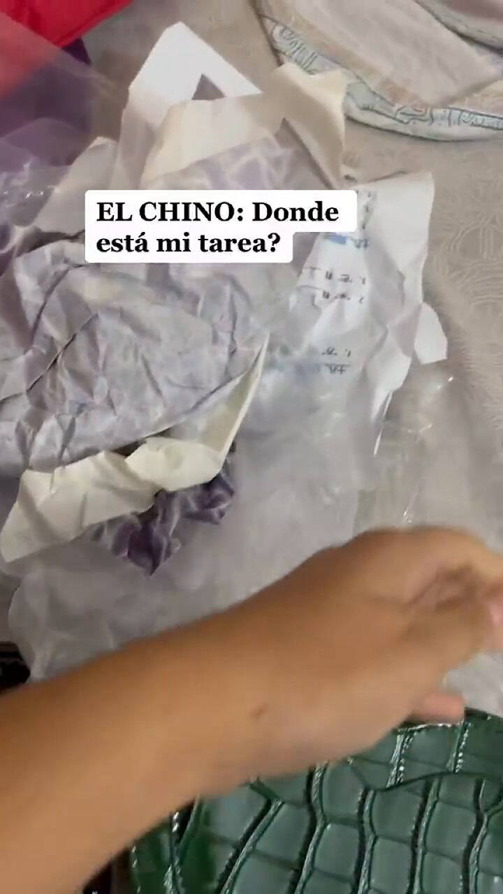 Encuentra tarea en un pedido de Shein