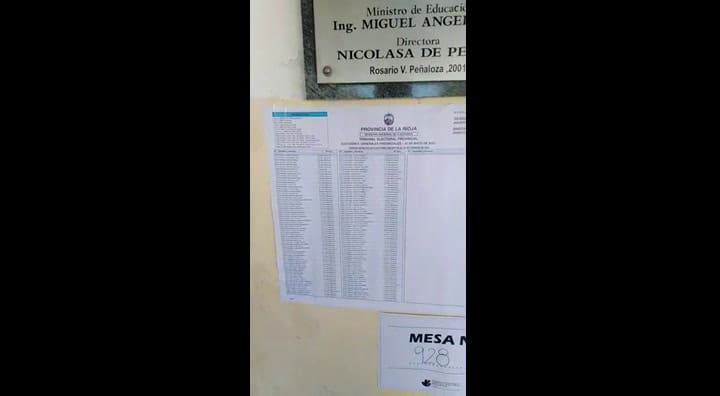 La Rioja: un fiscal de JxC denuncia que el resto de las autoridades de mesa se fue 'a comer asado'