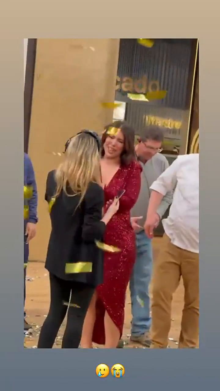 La emoción de Wanda Nara al finalizar MasterChef