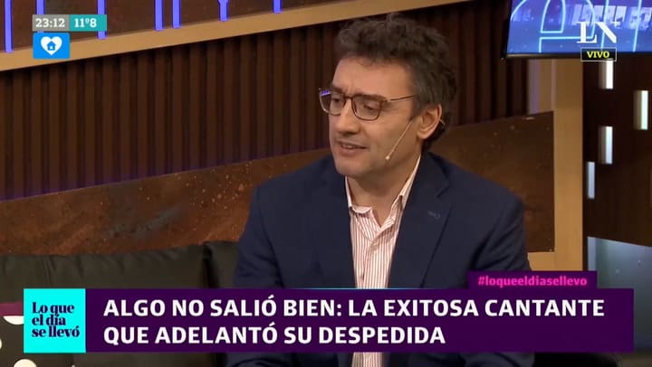 Algo no salió bien: La exitosa cantante que adelantó su despedida