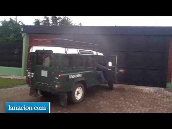 Gendarmería Nacional allana el galpón de Lázaro Báez en Santa Cruz