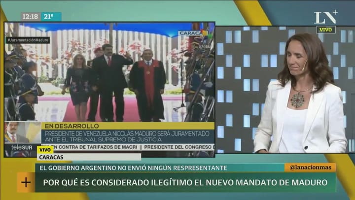 Los presidentes presentes en la asunción de Maduro