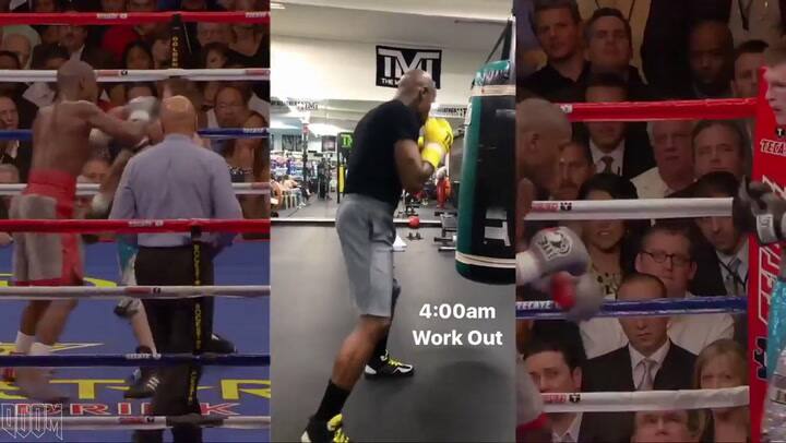 Entrenamientos de madrugada de Floyd Mayweather