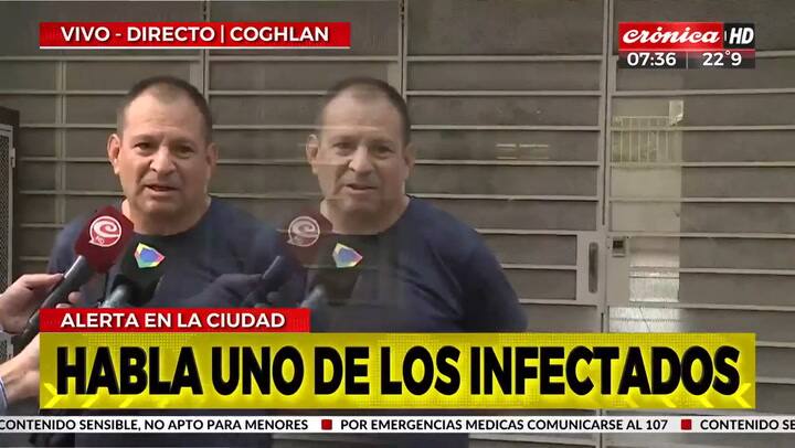 Testimonio de un infectado por dengue - Fuente: Crónica TV