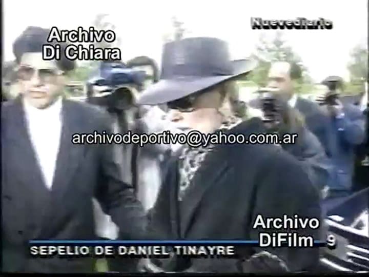 Sepelio de Daniel Tinayre (1994)