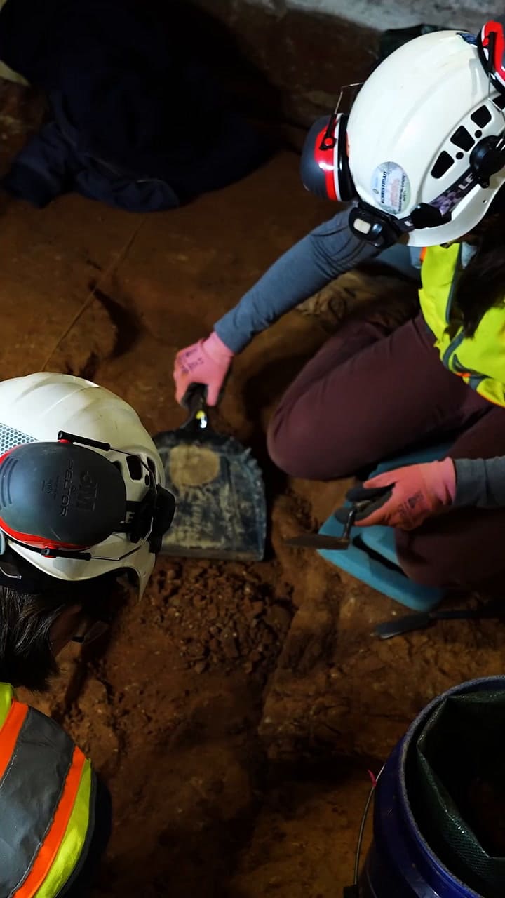 descubren botellas de vidrio en la casa de George Washington