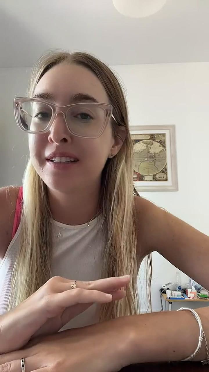 La rutina de Geral, la influencer que falleció en las últimas horas