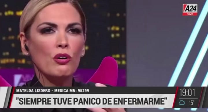 Las controversiales declaraciones de Viviana Canosa sobre la medicina - Fuente: A24