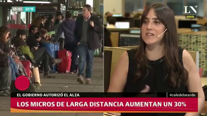 Los micros de larga distancia aumentan un 30%