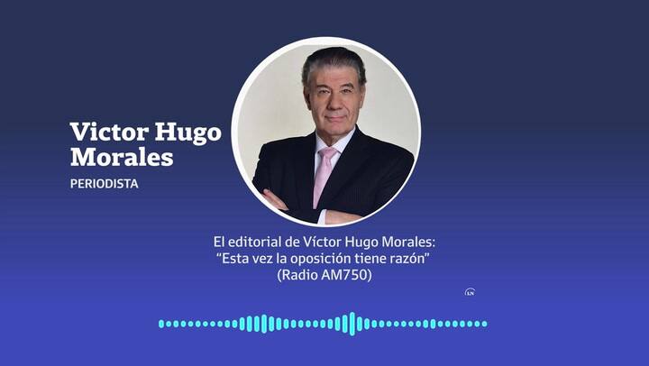 Victor Hugo Morales: 'Esta vez la oposición tiene razón'