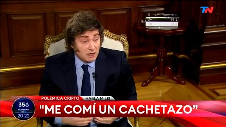 Milei y porqué tuiteo minutos después del lanzamiento de $Libra