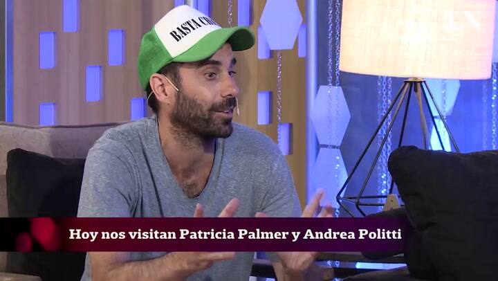 La pelea improvisada en pleno vuelo entre Andrea Politti y Patricia Palmer