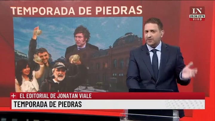 Temporada De Piedras. El Editorial De Jonatan Viale.