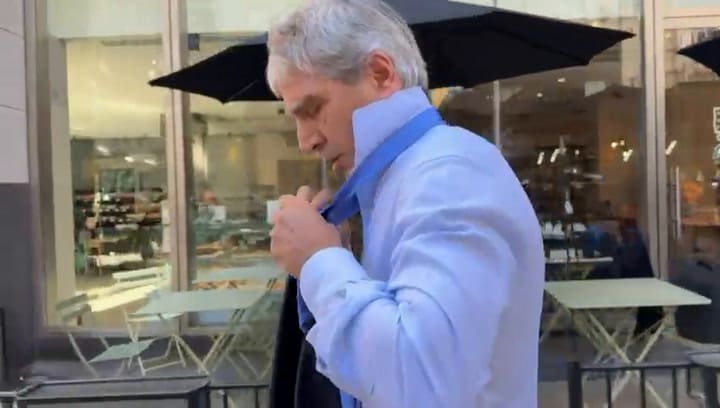 El video inedito de Caputo