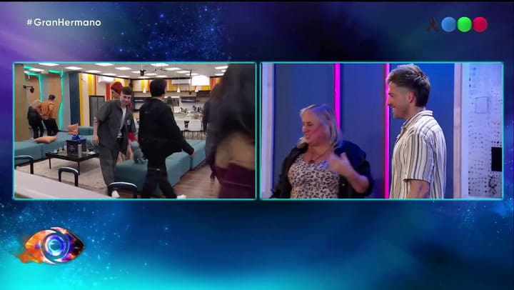 Momento Del Reencuentro Multitudinario en Gran Hermano