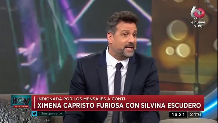 Silvina Escudero le responde a Ximena Capristo - Fuente: elnueve