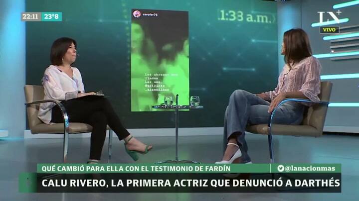 Calu Rivero: 'Cuando me enteré de lo de Thelma sentí la necesidad de protegerla'