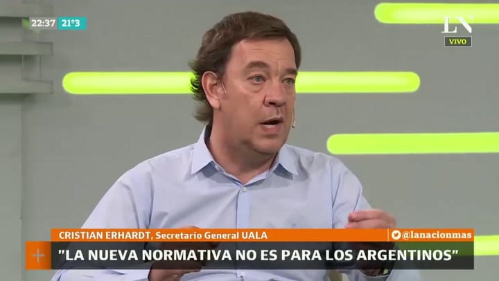 Cristian Erhardt: 'Da la sensación que Dietrich no quiere a Aerolíneas'