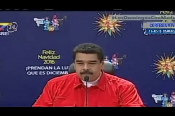 Maduro: 'Ya tenemos los juguetes para nuestros niños'