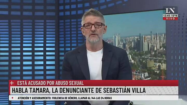 Habló Tamara, la denunciante de Sebastián Villa: “Temí que me matara”
