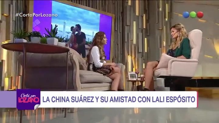 La China Suárez habló de su vínculo con Lali Espósito