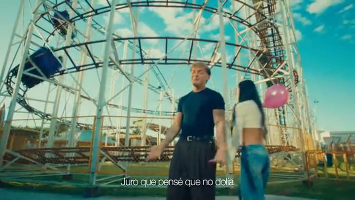 Videoclip de "Me contó un pajarito" de Ian Lucas, Fede Vigevani y Luck Ra