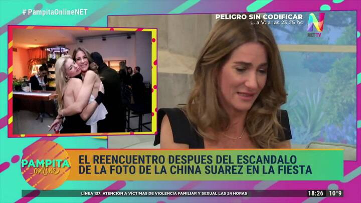 El descargo de Puli Demaría en Pampita Online - Fuente: Net tv