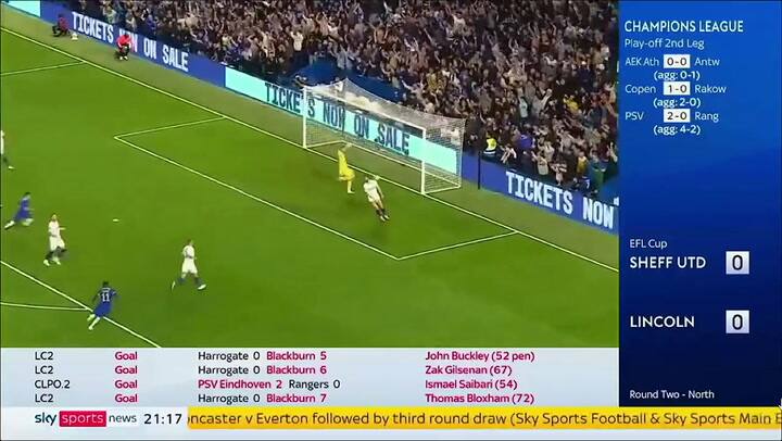 El primer gol de Enzo Fernández con la camiseta de Chelsea