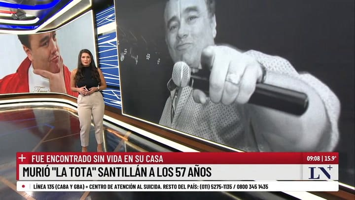Murió "Tota" Santillán: el conductor y productor musical tenía 57 años