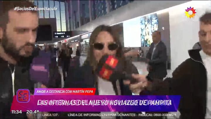 Pampita habla de su nuevo novio