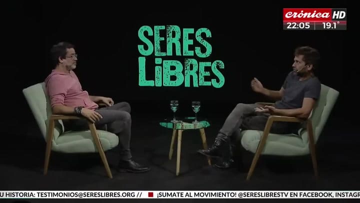 Gastón Pauls entrevistó a su hermano Nicolás en Seres Libres