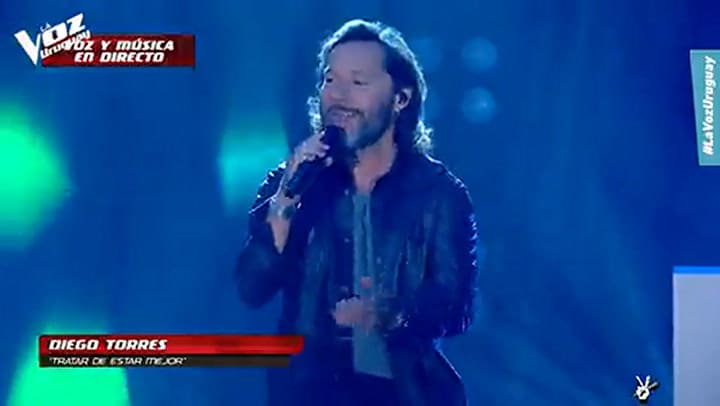 Diego Torres estuvo presente en La Voz Uruguay