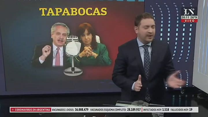 Tapabocas. El editorial de Jonatan Viale.