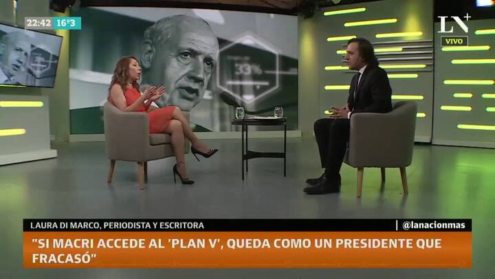 Laura Di Marco: 'Hasta que no se resuelva el Boca-River de Macri y Cristina, no puede existir una te