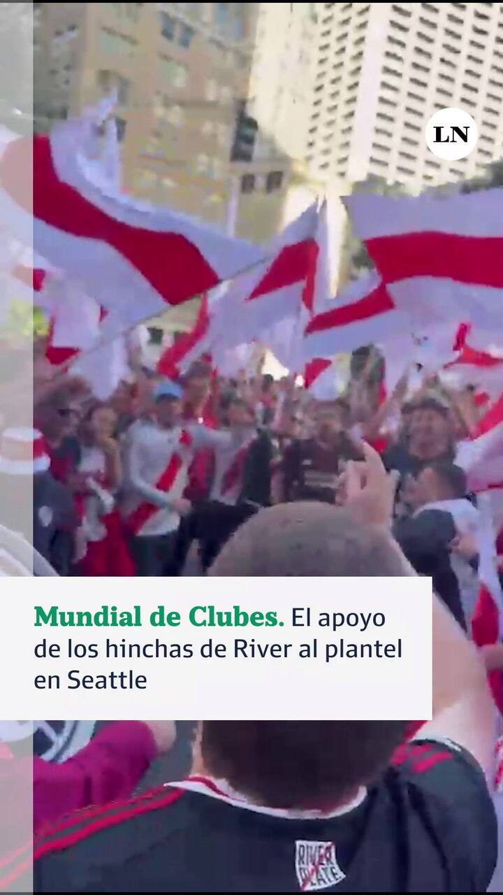 El apoyo de los hinchas a River